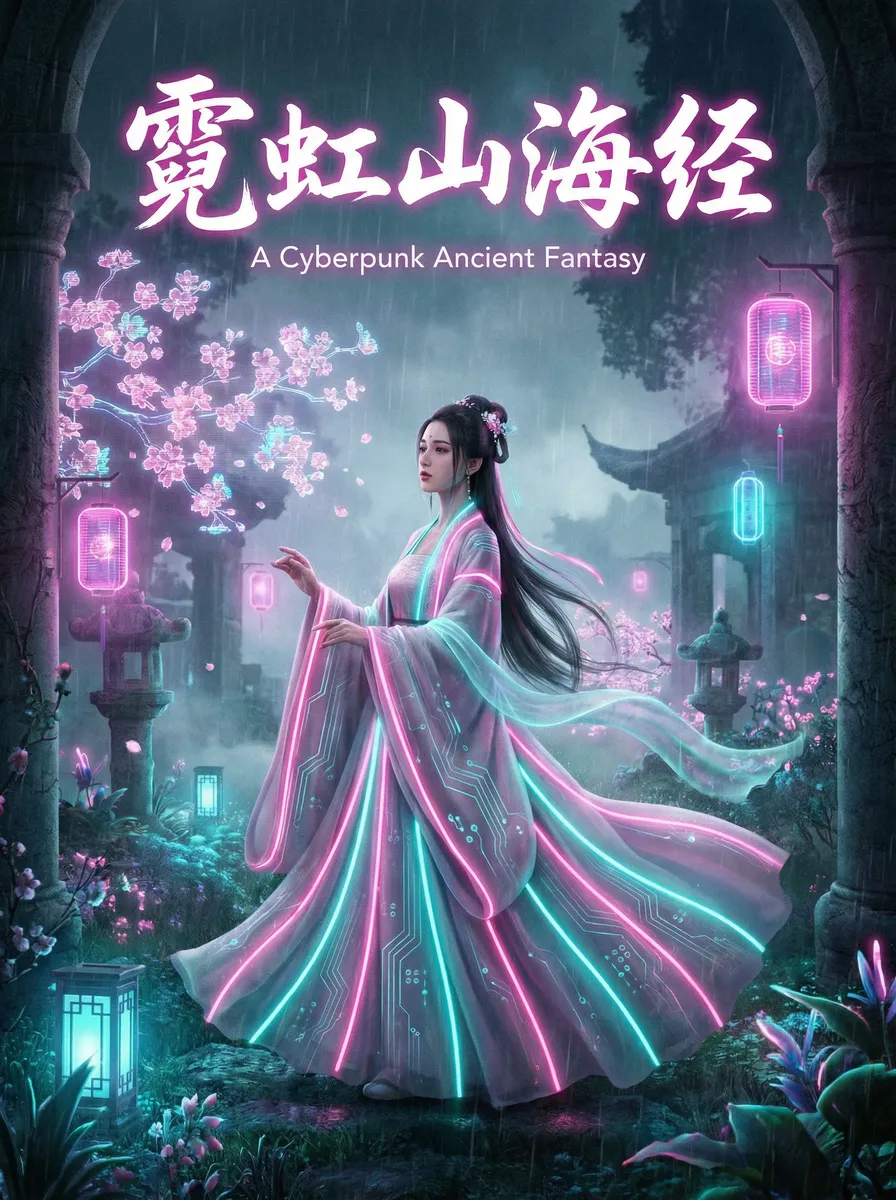 2012高清免费完整版国语版 古风奇缘短剧 - 霓虹山海经海报